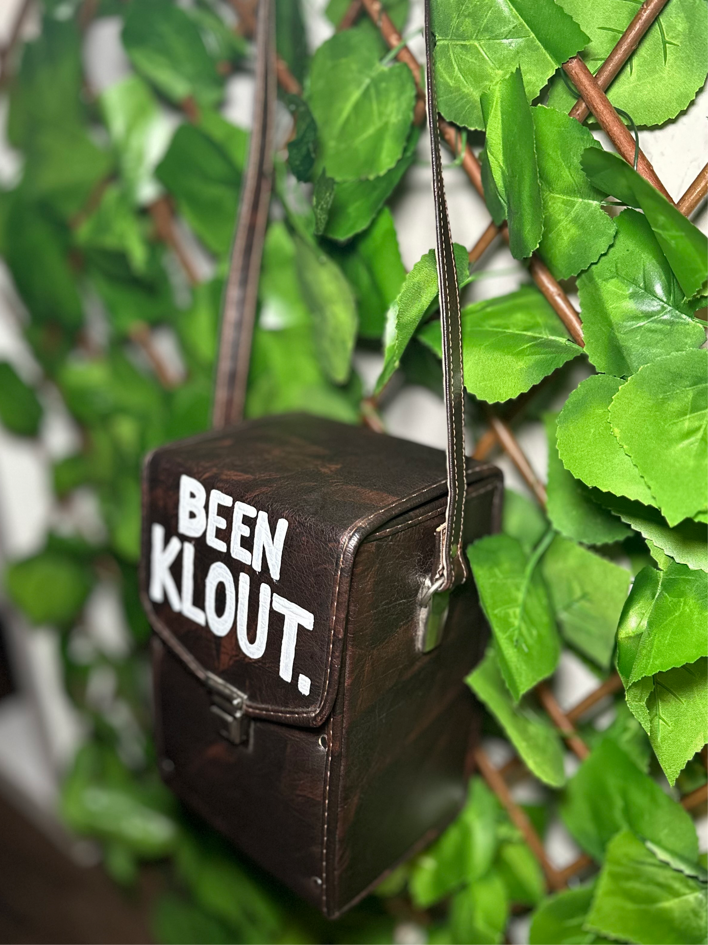 Rectangle Klout Brown Bag